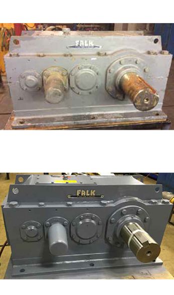 Before and After of Falk Renew Service