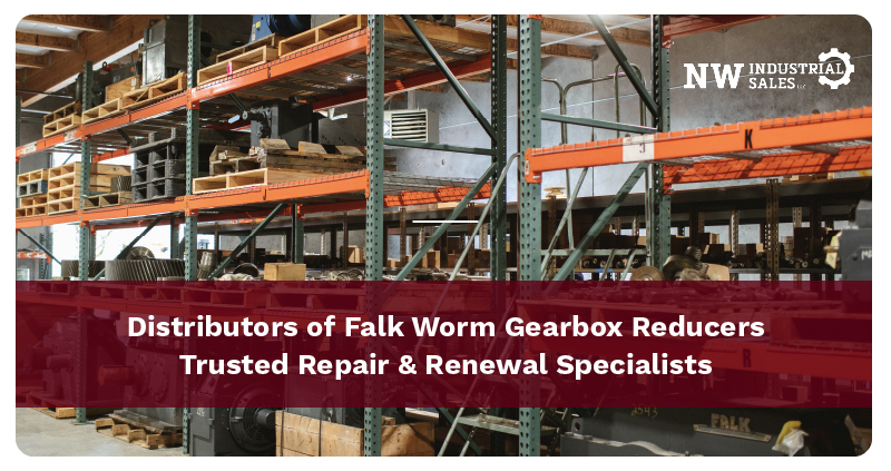 NW Industrial Sales, LLC is a distributor of Falk worm gearbox reducers.